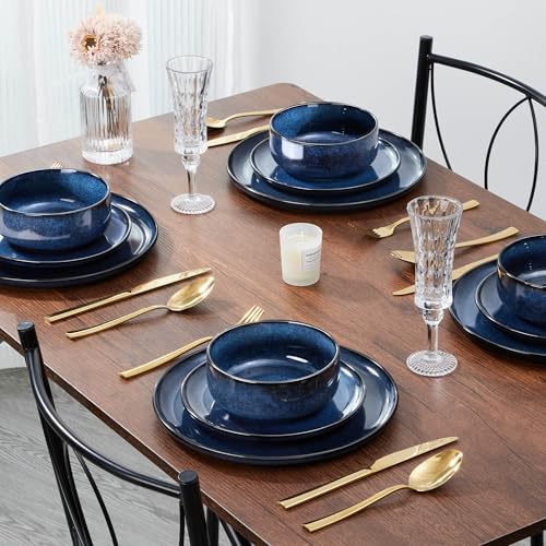 Dinnerware Sets for 2 (Deep Sea Blue / Service for 2)
