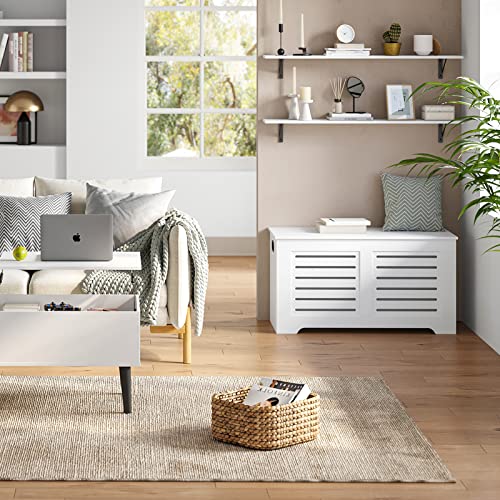Long Wall Shelves (White / 47.3 Inch)
