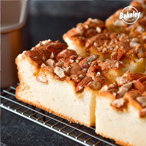 8 Inch Nonstick Deep Square Cake Pan with Removable Bottom (8" Deep Square)