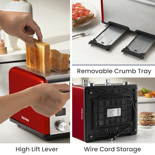 Countdown Stainless Steel 4 Slice Toaster with Bagel