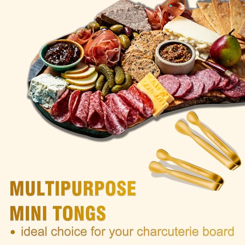 12 PCS Small Serving Tongs