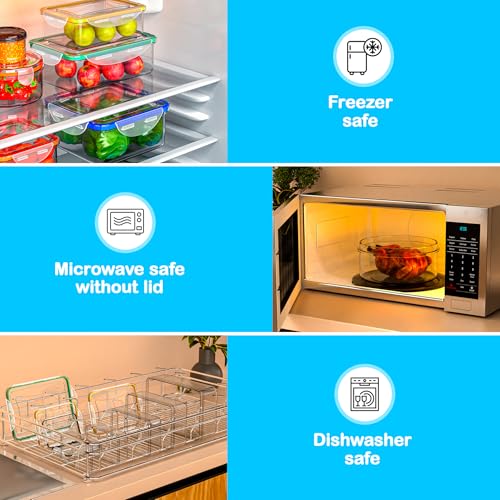 40 PCS Food Storage Containers with Lids (40 Pcs)