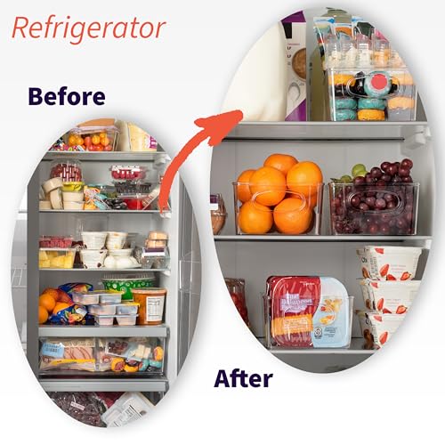 Pantry Organizers and Storage and Cabinet Organizer (10.5"L x 6"W x 3.5"H)