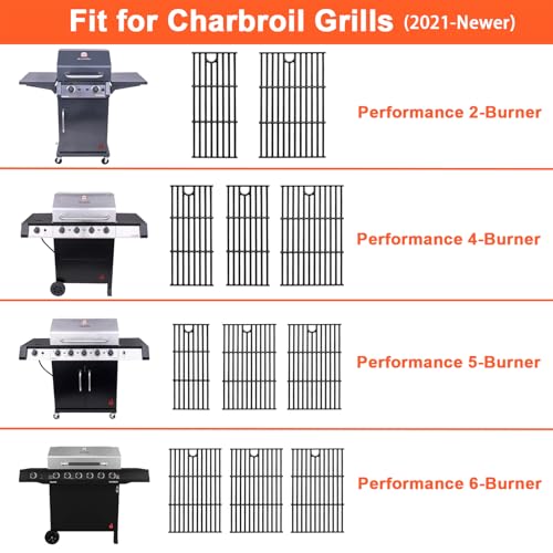 17" Grates & Grill Parts Kit for Charbroil Performance 4 Burner (17"x24.5" for 4 Burner)