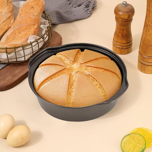 6 Inch Cake Pan (3PCS Black 6 inch Cake Pan)