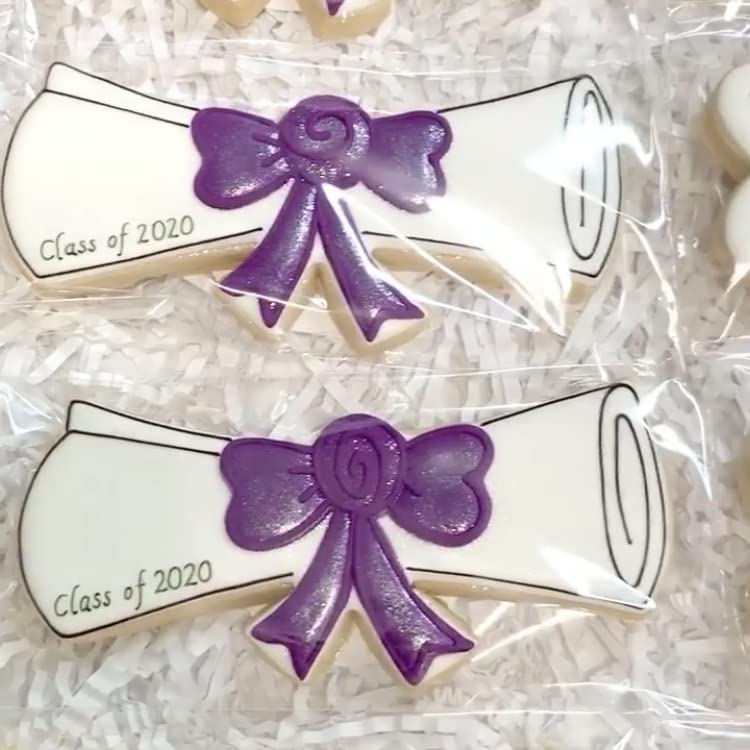 Graduation Cookie Cutters 6Pcs for Celebration Kitchen Baking (Graduation)