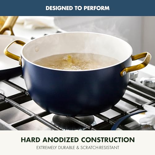 Nonstick Reserve Pro 10 Piece Cookware Set (Twilight Blue / 10 Piece Cookware Set)