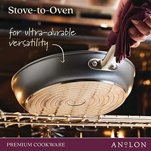 Accolade Forged Hard Anodized Nonstick Deep Frying Pan (Skillet (12"))