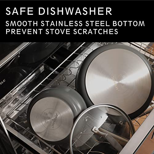 3.5 QT Nonstick Saucepan with Lid (3.5 Quarts)