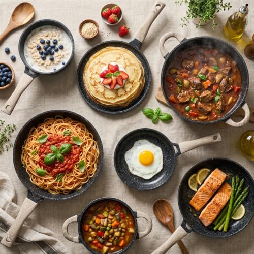22 Piece Pots and Pans Set