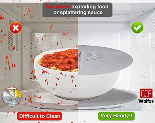 Silicone Microwave Mat & Lid Set