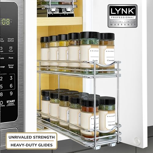 Pull Out Spice Organization for Cabinets