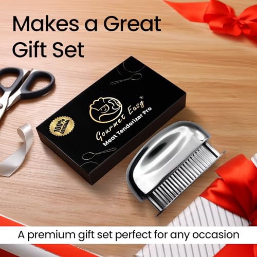 Meat Tenderizer Tool with 60 Stainless Steel Sharp Needles (Meat Tenderizer Tool)