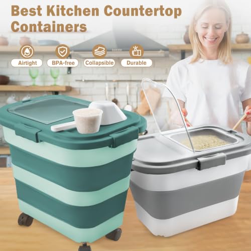 Rice Storage Container10 (15-40 Lbs)