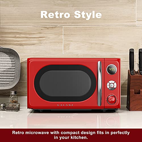 GLCMKA07RDR 07 Microwave Oven (Red / .7 cu ft / Classic)