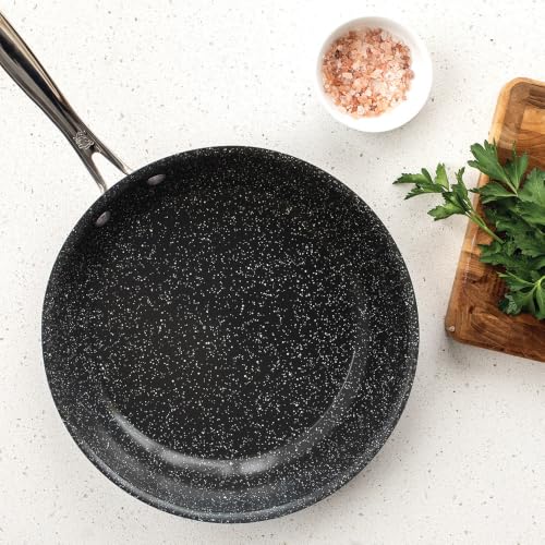 Basalt Aluminum Saute Skillet (10-Inch / Nonstick Ceramic Coating)