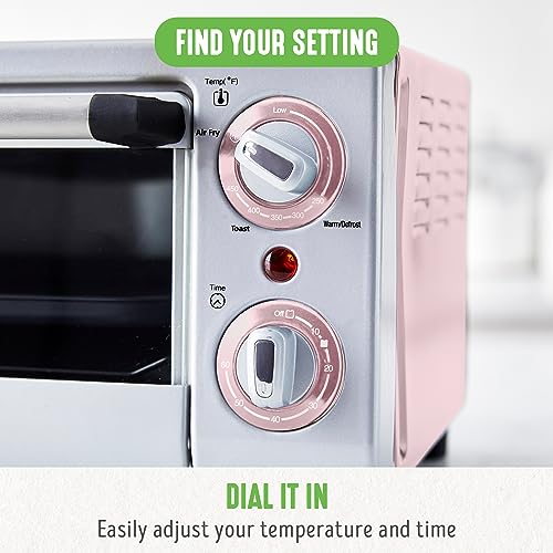 Countertop Toaster Oven Air Fryer Stainless Steel (Countertop Toaster Oven Air Fryer / Pink)