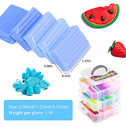 72 Colors Polymer Clay Kit (90 Ounce)
