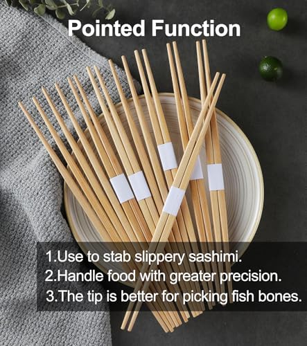 100Pairs Bamboo Chopsticks Disposable (100Pairs)