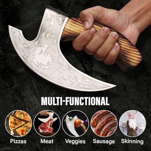 Viking Pizza Cutter Axe (ELX35)