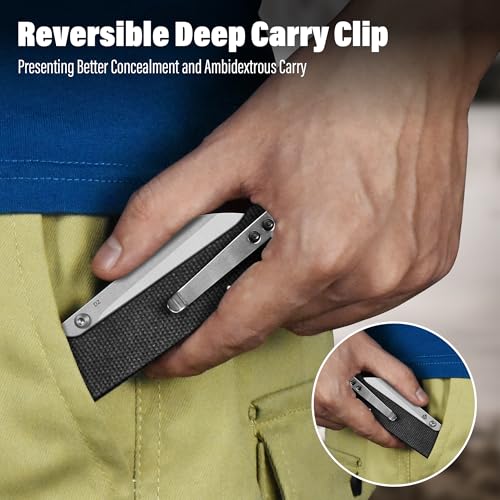 Penguin V2 Folding Pocket Knife (Dark Brown-Silver)