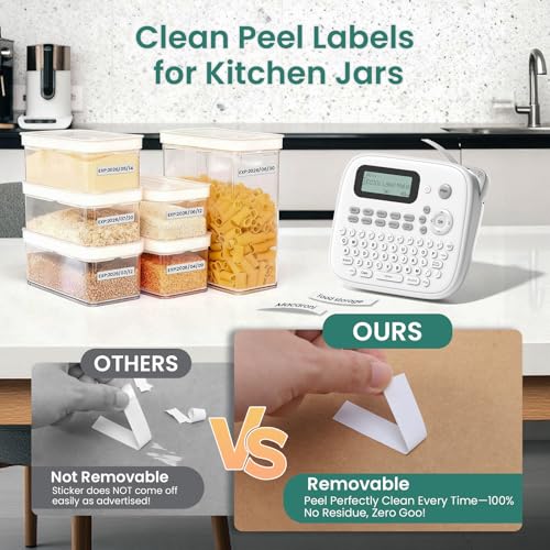 Label Maker Waterproof (White)