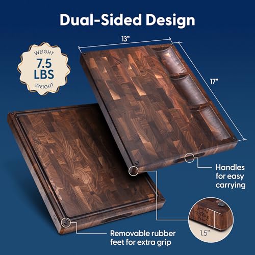 Alfred Cutting Board (Alfred | Black Walnut | End Grain)