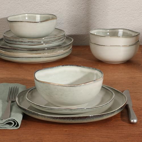 Nardini 12 Piece (Service for 4 (12pcs) / Moon White (Nardini))