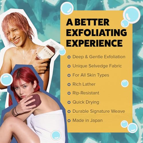 Exfoliating Shower Sponge (Red)