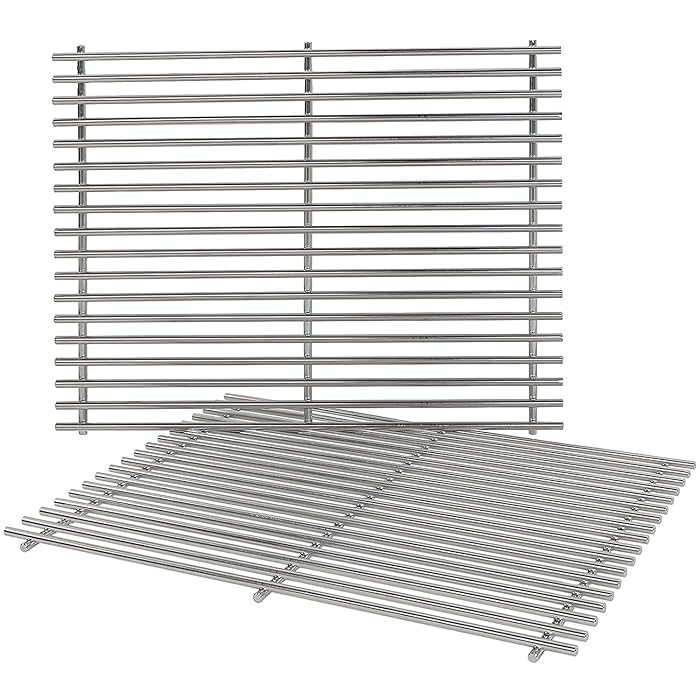 19.5" Cooking Grates for Weber Genesis 300 Series (2 PC - 7mm Grill Grate)