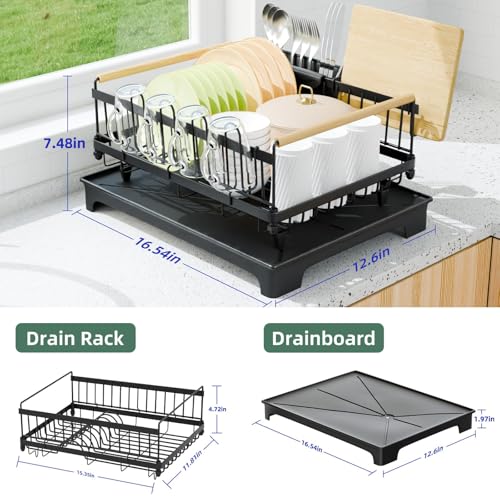 Dish Drying Rack with Auto