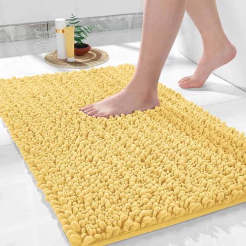 Bathroom Rugs Non Slip Washable 32x20 Inch