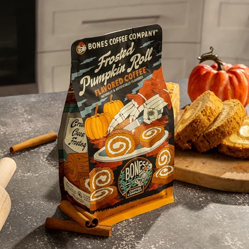 Frosted Pumpkin Roll Flavored Coffee (Pumpkin Roll (Whole Bean))
