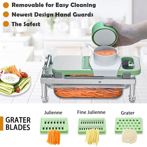 Vegetable Chopper Veggie Cutter Onion Food Potato Tomato Dicer With Blade (10 Blade)