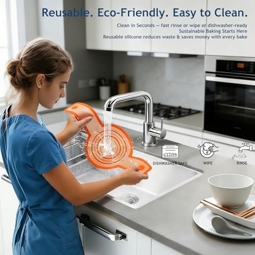 Silicone Bread Sling Oval and Round for Dutch Oven (Orange)