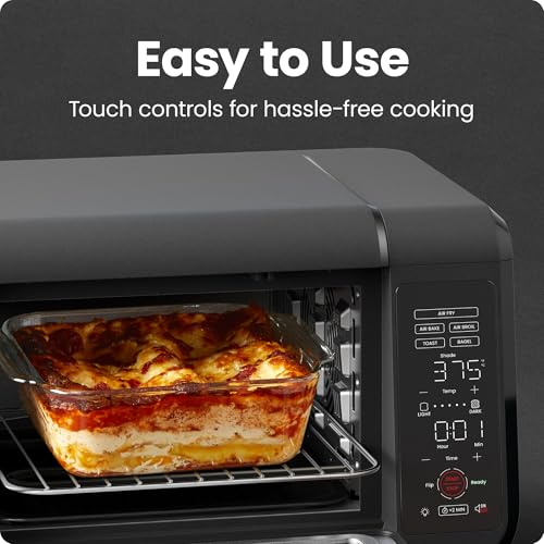 Air Fryer Toaster Oven Combo (Black)