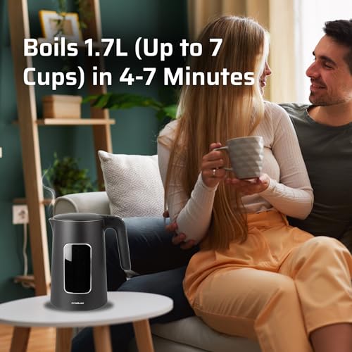 LCD Electric Kettle 1100W (EK Black LCD)
