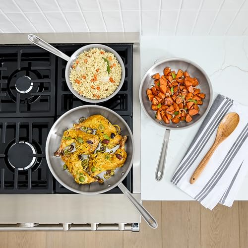 D5® Stainless Steel Core 10 Piece Cookware Set (D5 Stainless Steel Set)