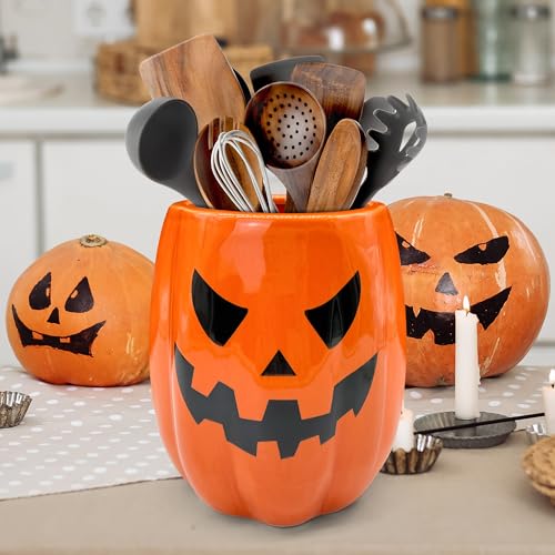 Halloween Kitchen Decor (Hallowee Pumpkin Orange)