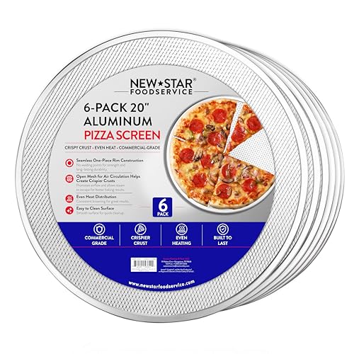 Seamless Aluminum Pizza Baking Screens