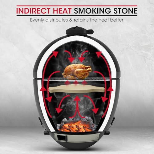 17" Cordierite Smoking Stone for Akorn Kamado Grill