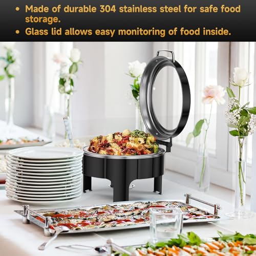 Chafing Dishes for Buffet (Black)