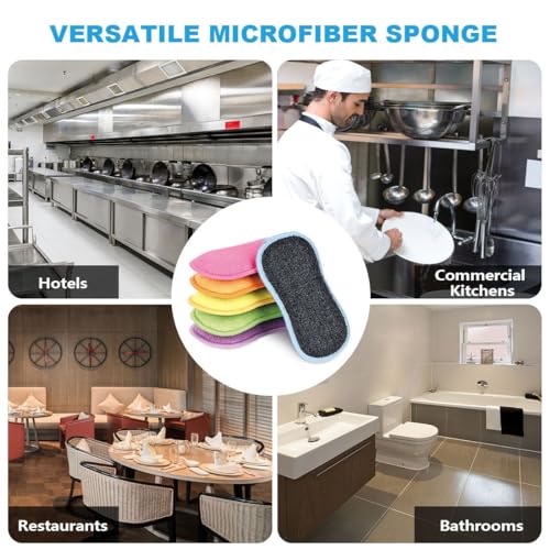 Dish Sponge 6 Pack (6 Count)
