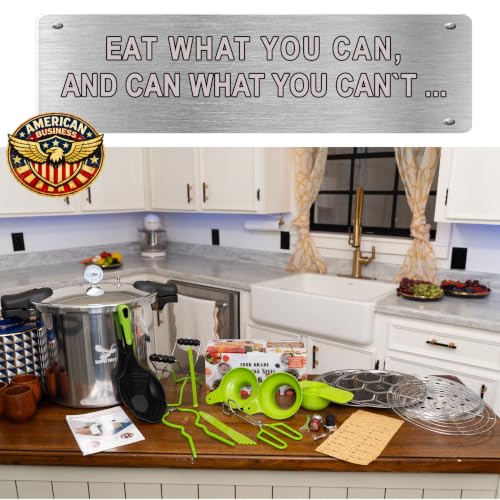 23 Qt Canning Pot with Canning Supplies Starter Kit (13-Piece Complete Kit)