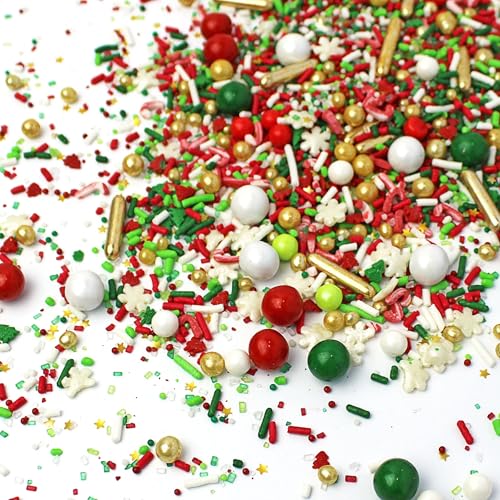 Christmas Magic Sprinkle Mix (Red, Green, White)
