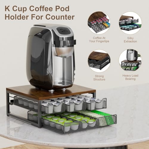 Coffee Pod Holder For Counter (Antique Finish)