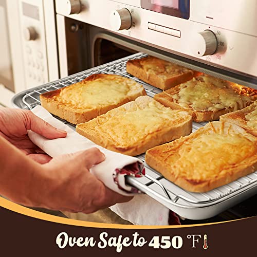 Large Baking Sheet with Rack Set (19.6"x13.6")