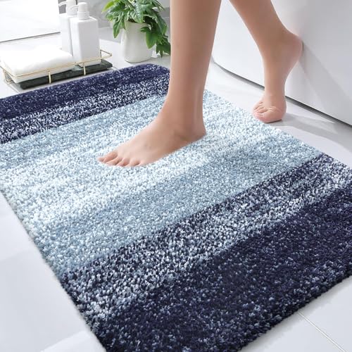 Bathroom Rugs Mat 34x21 (34" X 21" / Airy Blue)