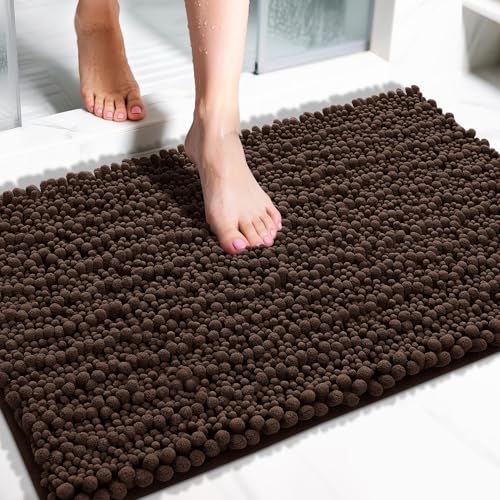Large Bathroom Rugs Non Slip Washable 36x24 Inch