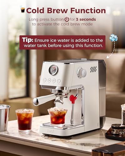 E2 Gen3 Espresso Machine with Bottomless Portafilter Combo Set (Wood Portafilter)